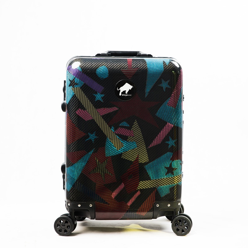Carbon Fiber Luxury Luggage Case Wheel Cover Carrying Carbon Fiber Luggage – Carbon Fiber Suitcase and High Strength Trunk price