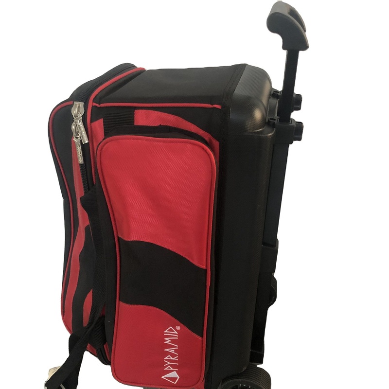 Custom Fashion Bowling Roller Bag 2 Ball Roller Bowling Bag Triple Bag with Wheels – Storage Bag and Luggage price