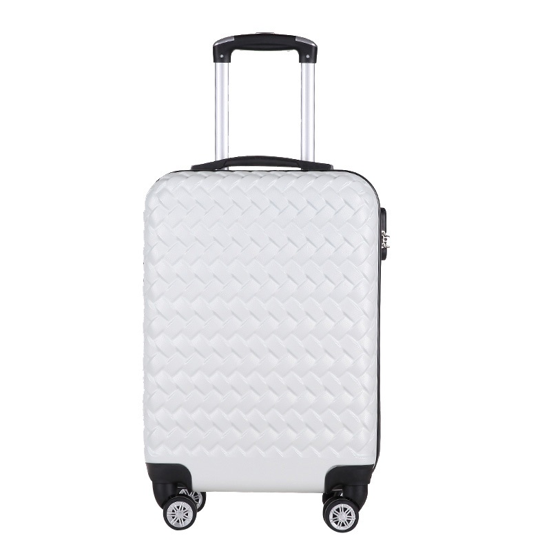 New ABS Cheap White Trolley Case-8075 – Luggage and Travel Bage price