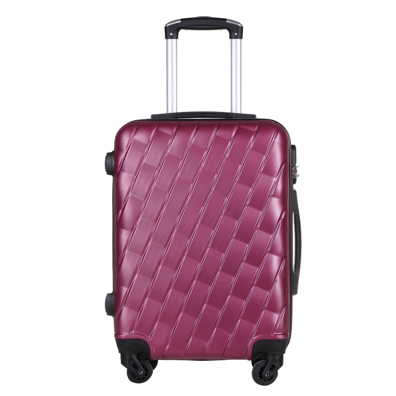 New Red Good Quality ABS Luggage-8076 – Trolley Case and Travel Bage price
