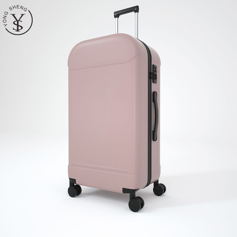 Shiny Plain Plastic Cabin Luggage Suitcase for Lady – Travel Luggage and Trolley Suitcase price