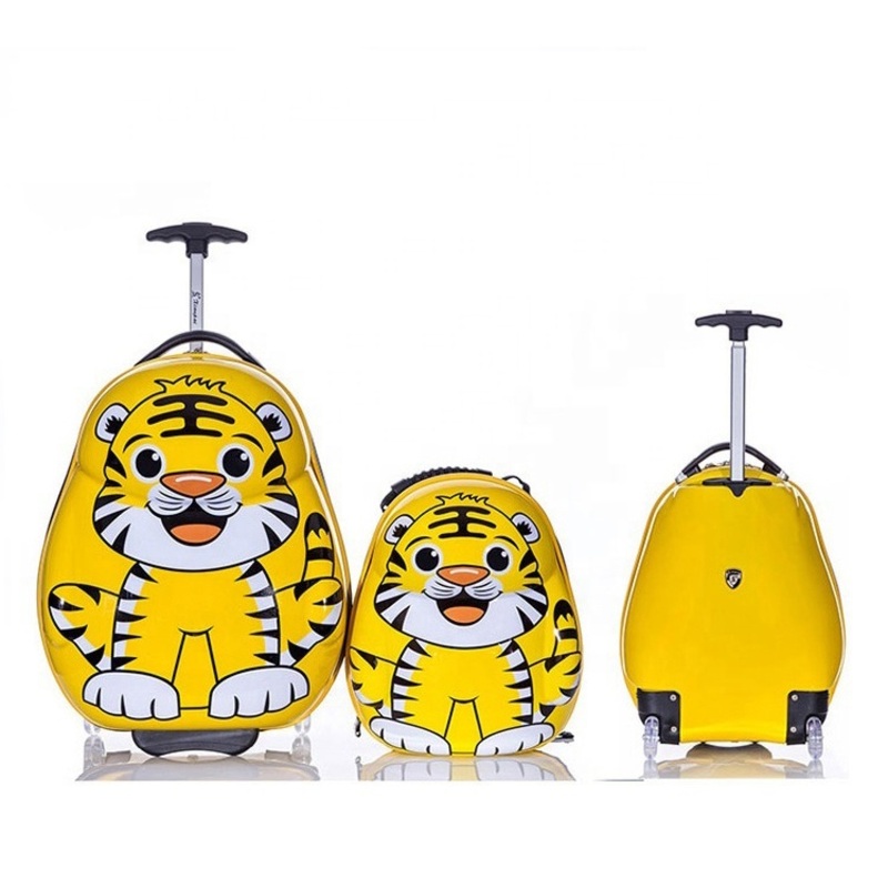 13+17 Inch Rolling Lovely Print ABS PC Kids Luggage Bag – Kid Luggage and Carry on Case price