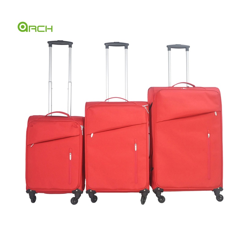 20 24 28 3PCS Set Light Weight Luggage with Two Front Pockets Shopping Trolley Bag – Luggage Bag and Trolley Luggage price