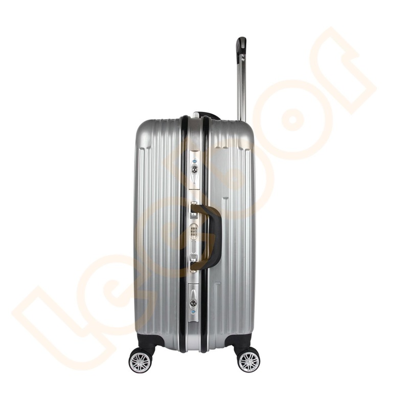 4 Spinner Wheel Double Tsa Lock Light Weight Trolley Luggage Suitcase – Trolley Luggage and Aluminum Frame Luggage price