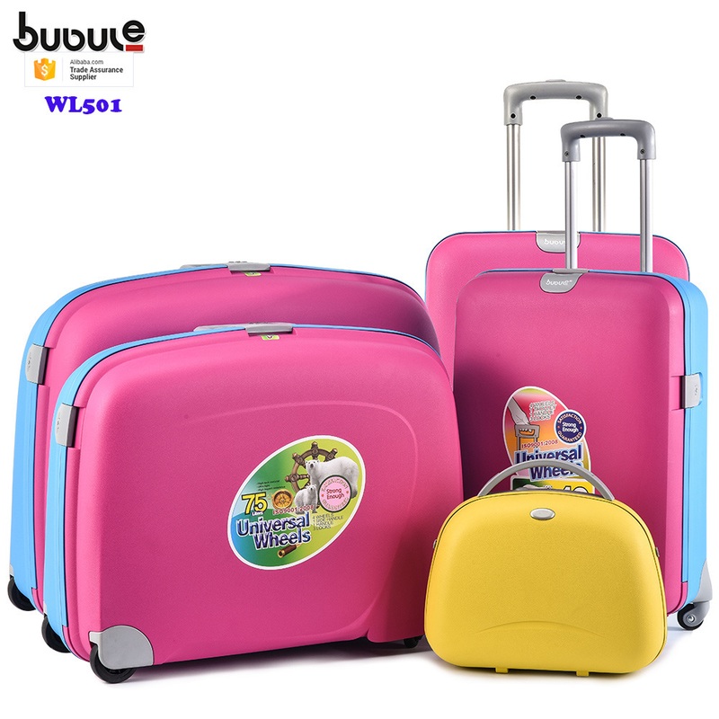 Bubule Customised Designer PP 5PCS Cheap Carry-on Spinner Trolley Luggage (sets GL501) – Suitcase Set and Trunk Luggage price