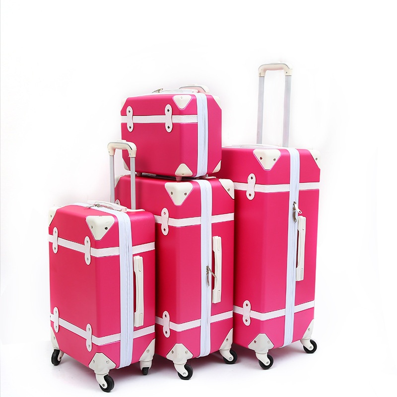 Fashion Business Travel 4 in 1trolley Suitcase Cosmetic Bags Luggage – Retro Design Luggage Suitcase and 12 Inches Luggage price