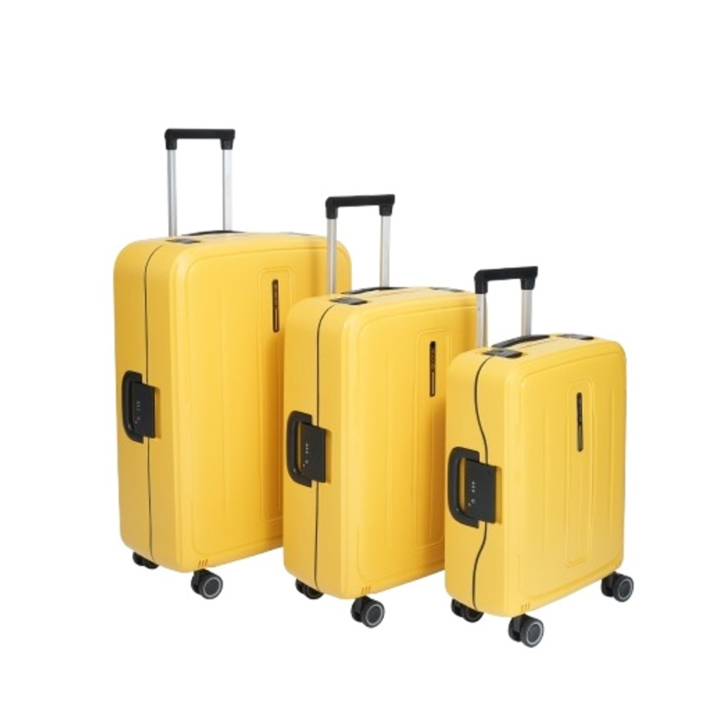 Newest 3 PC Set Lock Suitcase with PP Material Outdoor Hardshell Luggage – Newest 3 Inch Set and Fashion Lock Suitcase price