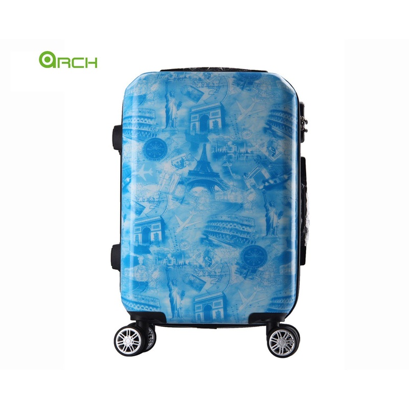 Printing ABS+PC Hardside Suitcase with Spinner Wheels – Luggage Bag and Trolley Bag price