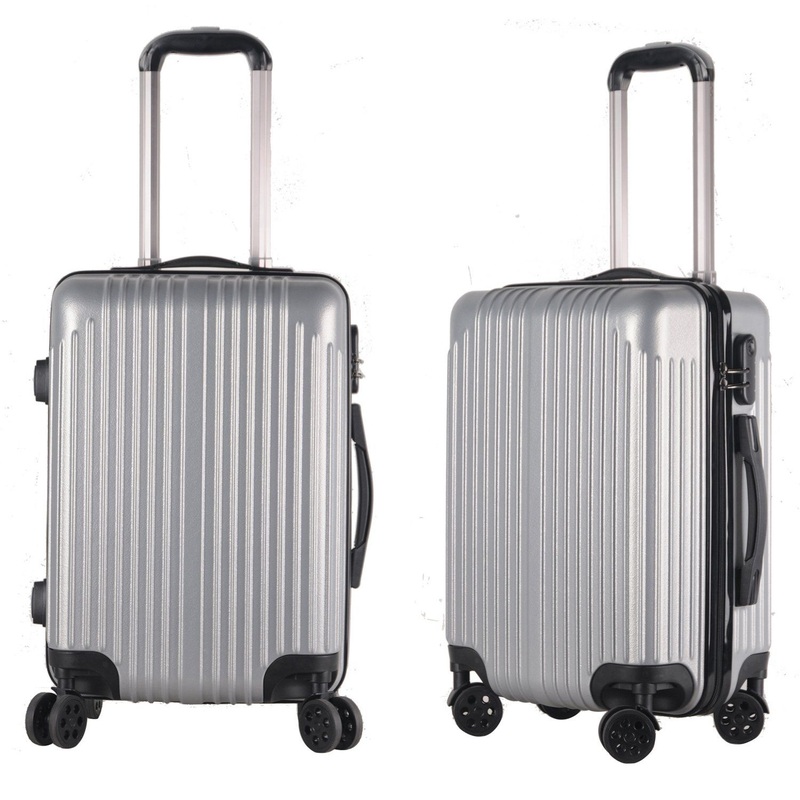 China OEM Luggage, Popular Design ABS Trolley Travel Suitcase Set – Suitcase Set and Suitcase price