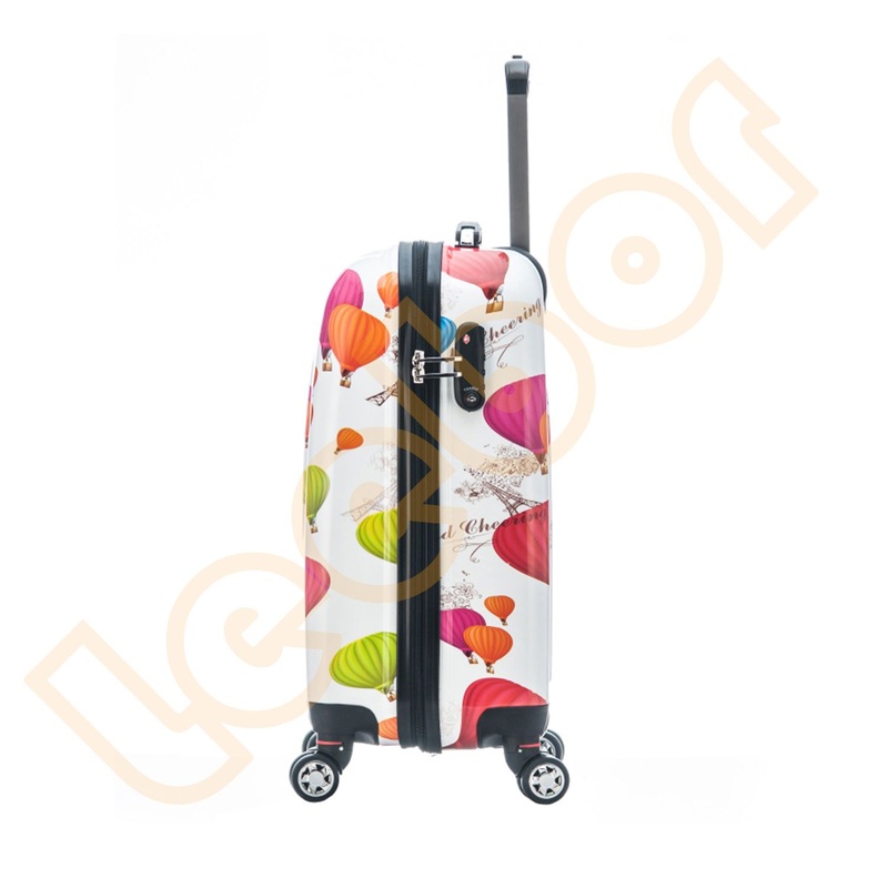 Hot Sale Balloon Print ABS/PC Luggage Colorful Suitcase for Traveling/School Used – Trolley Luggage and Balloon Print Suitcase price