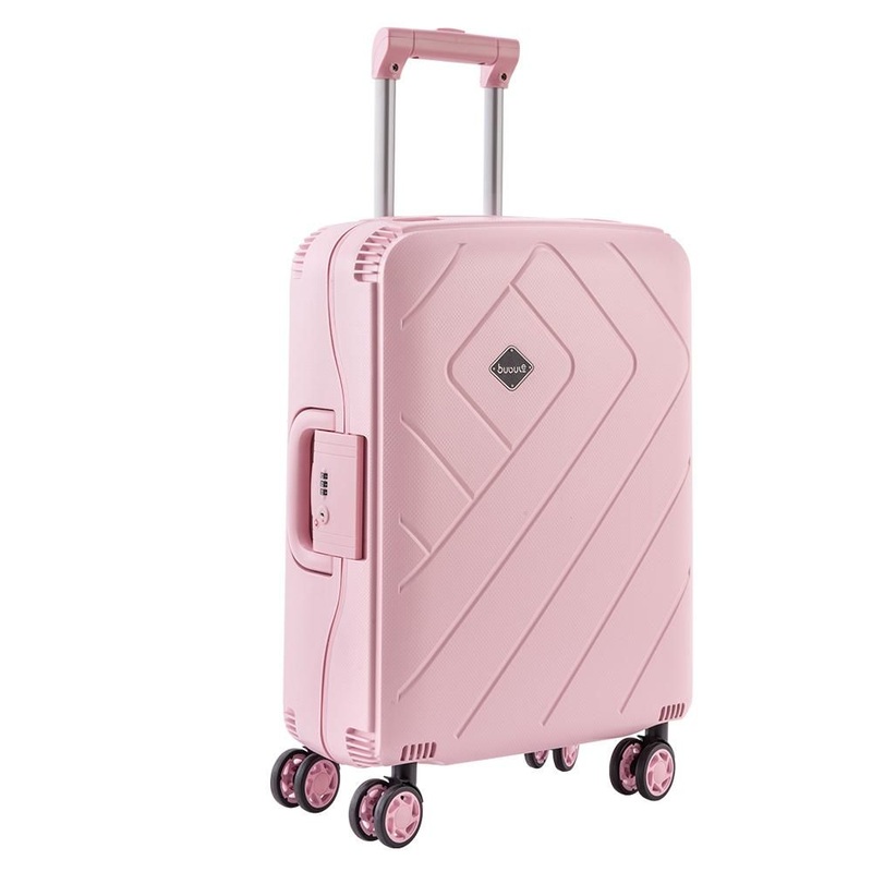 Light Pink Suitcase Best International Carry on Luggage – Travel Suit Case and Trolley Luggages price