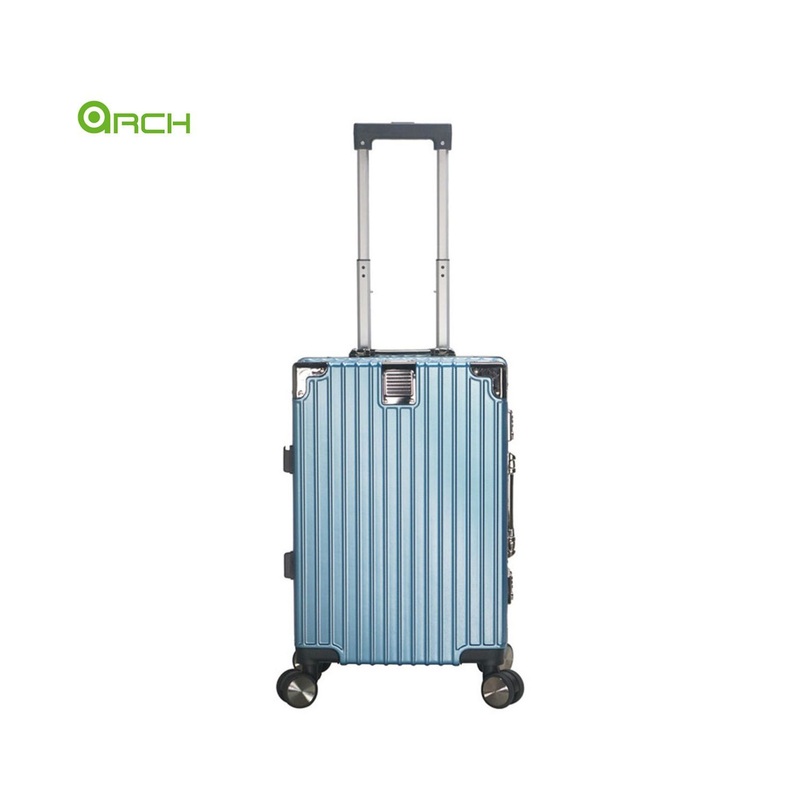 Manufacturer ABS Trolley Luggage with Spinner Wheels and Aluminium Frame – Light Case and Trolley Case price