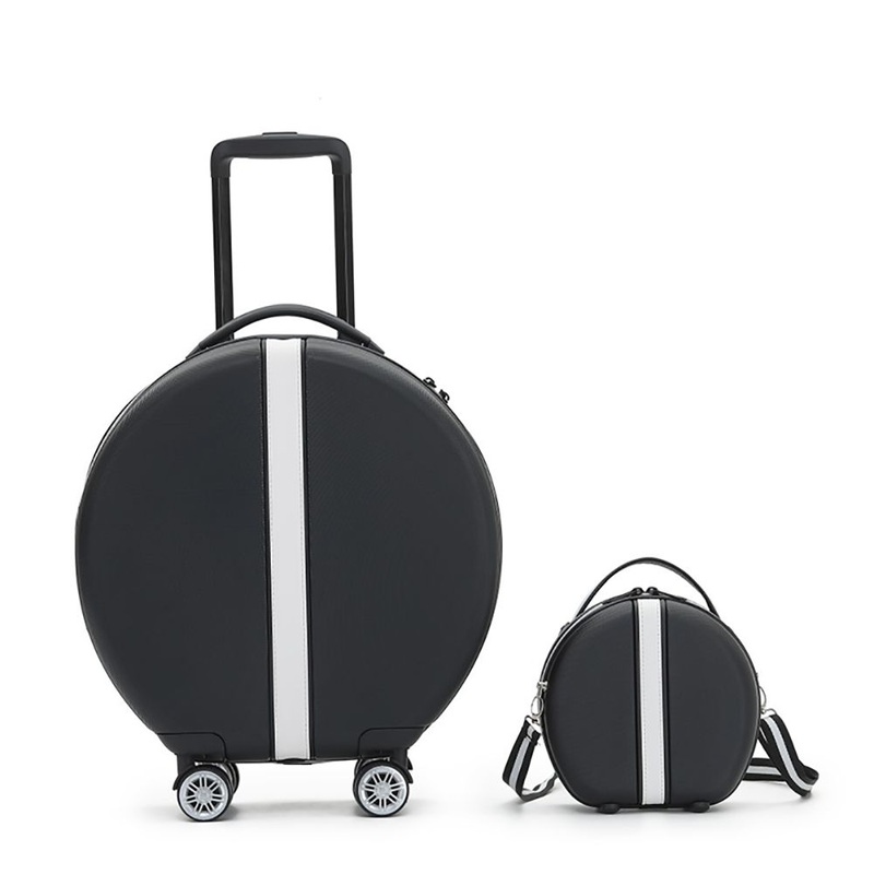 Round Shape Luggage with Cosmetic Case Set Suitcase – Travel Luggage and Kids Suitcase price