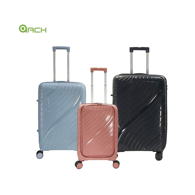 Supplier PP Trolley Luggage with Double Spinner Wheels – Luggage and Trolley Luggage price
