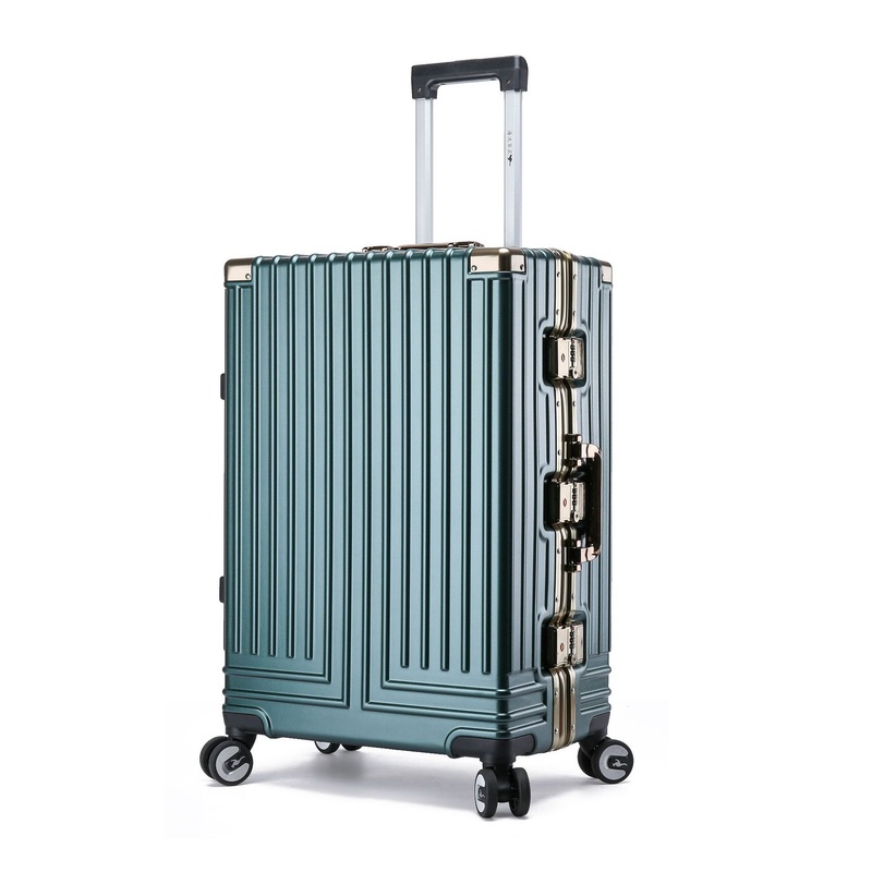 Wear Resistance Hard Case Aluminum Frame Type Suitcases – Luxury Luggage and Aluminium Luggage price