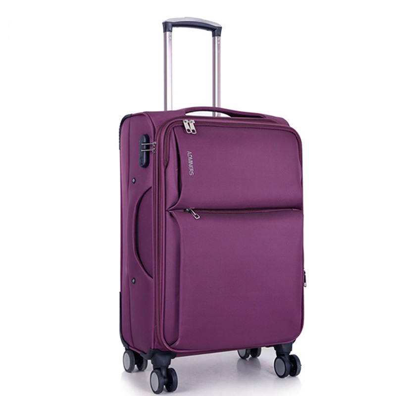 Yx16957 High Quality Oxford Cloth Horizon Suitcase Soft Zipper Travel Trolley Luggage with Seat and Customs Lock – Custom Logo and Aluminum Frame price