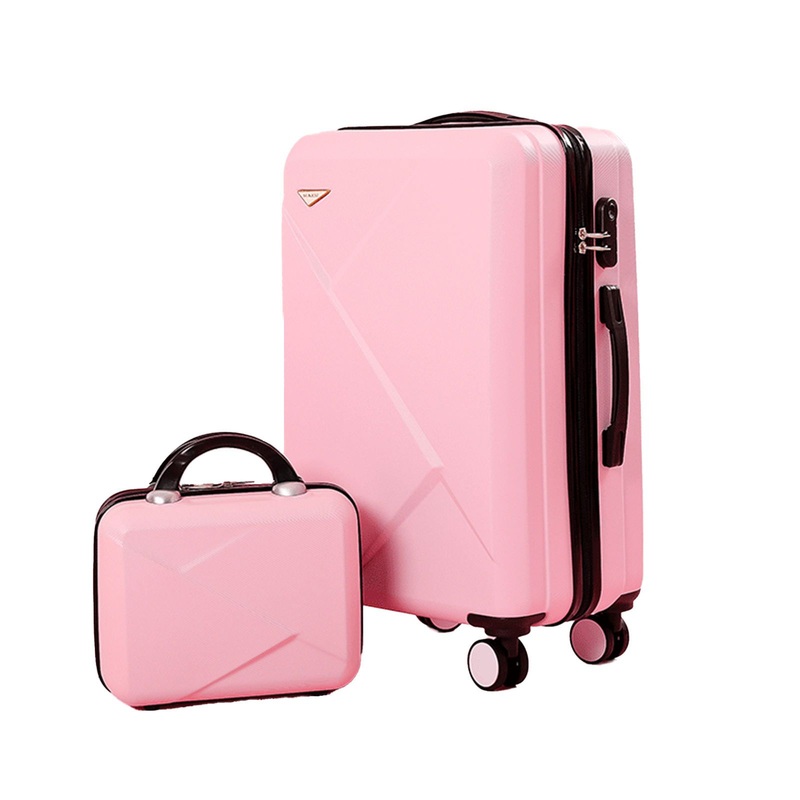 2PCS Luggage Set ABS+PC Travel Suitcase Rollong Luggage Spinner Wheels 20 Cabin Trolley Luggage Carry on Suitcase 24 Inch Bag – Luggage Set and Travel Bag price