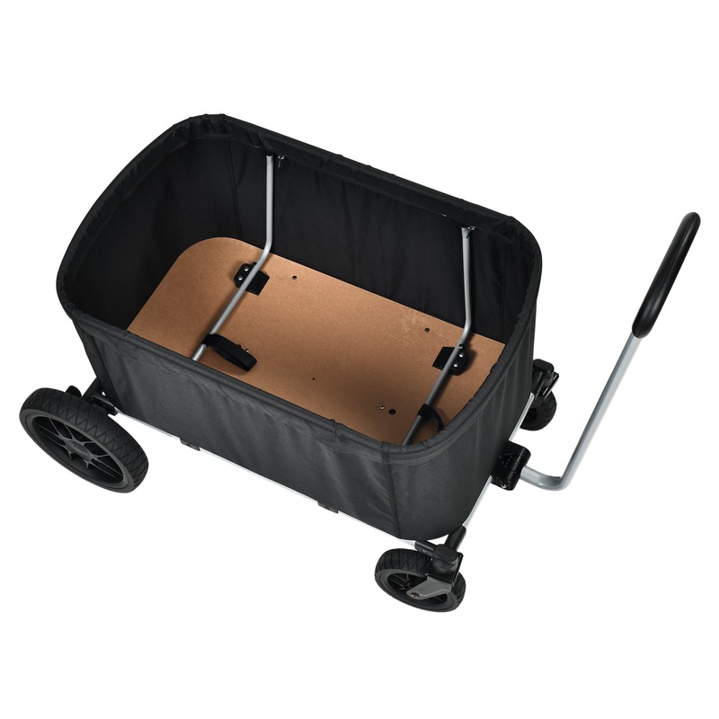 Manufacturer Lightweight Grey Aluminum Trolley with PU Big Wheels Handbag – Spring Camp and Baggage Wagon price
