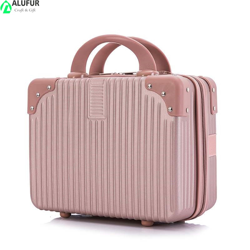Mini Hard Shell Polychrome Costmetic Case Luggage Carrying Case Suitcase for Makeup – Mini Hard Shell Case and Small Travel Suitcase price