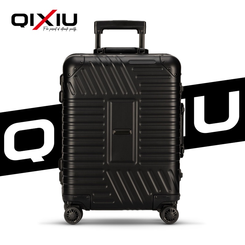 Ribbed Aluminum Hardshell Suitcase – Silent Spinner Wheels and Tsa Lock (24 In) – Luggage and Luggage Travel price