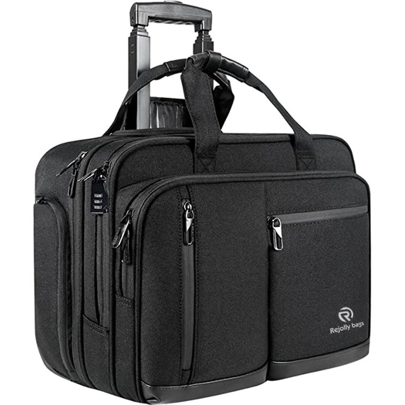 17.3 Inch Rolling Laptop Briefcase Women Men with Pockets for Travel, Work, School, Business Roller Bag – Roller Bag and Rolling Bag price