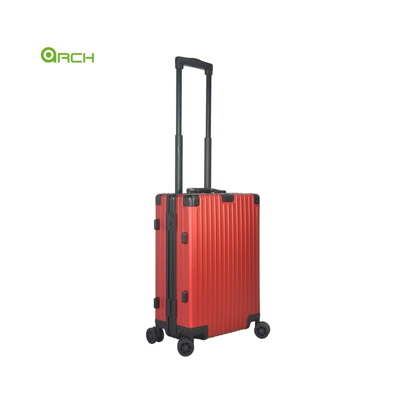 24 Fashion Aluminum Hard Case Trolley Luggage with Dual Spinner Wheels Travel Fg2217LG-M – Luggage Bag and Trolley Bag price