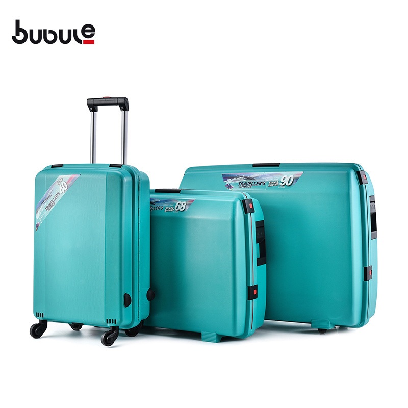 Bubule High Quality Fashion PP Best Hardside Travel Carry on Trolley Suitcase (sets SL SX) – Hardside Spinner Luggage and Hand Luggage price