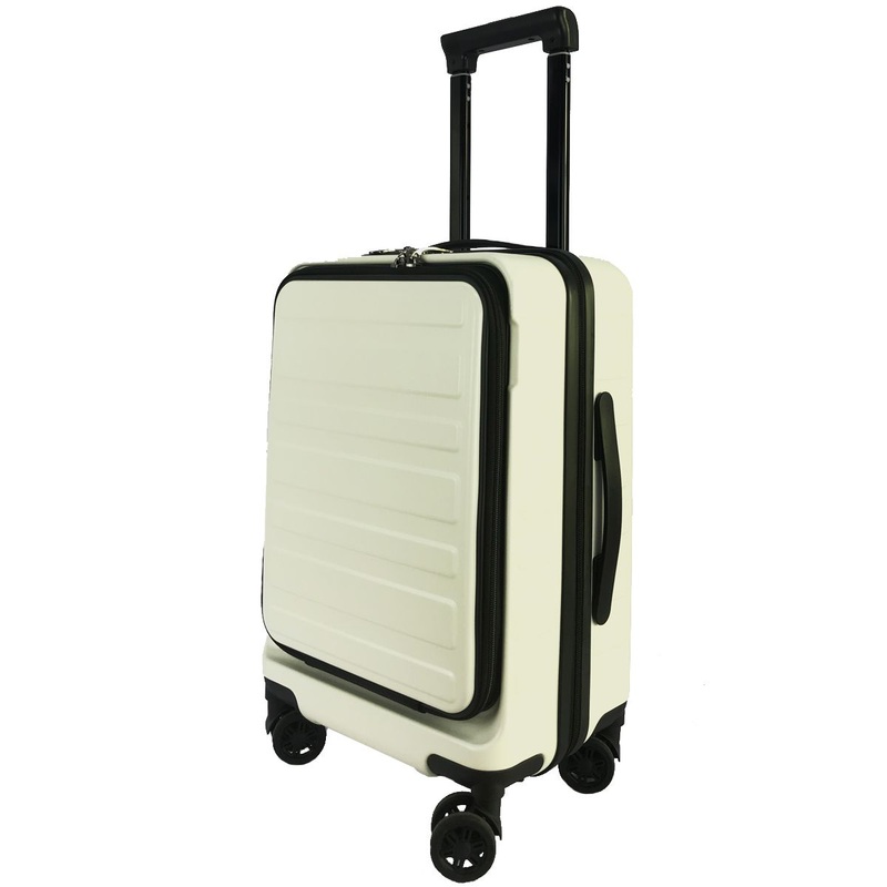 China Fashionable ABS+PC Trolley Luggage Bag with Front Pocket – Trolley Luggage and Trolley Bag price