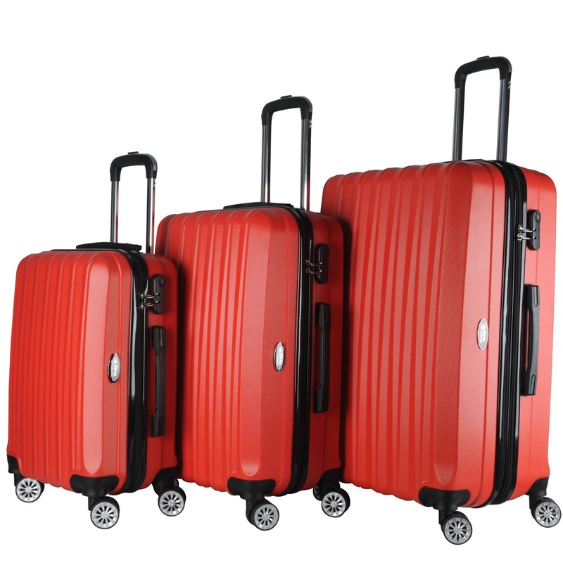 ABS 2020 Hot Sale Design 3PCS Trolley Luggage Bag Set for Travel – ABS Luggage and Travel Luggage price