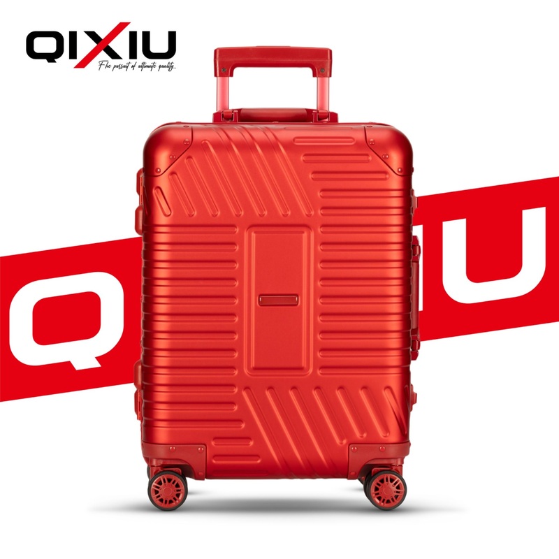 Business-Style Aluminum Suitcase with Tsa Lock and Silent Wheels – Ribbed Design (20 In) – Luggage and Luggage Travel price