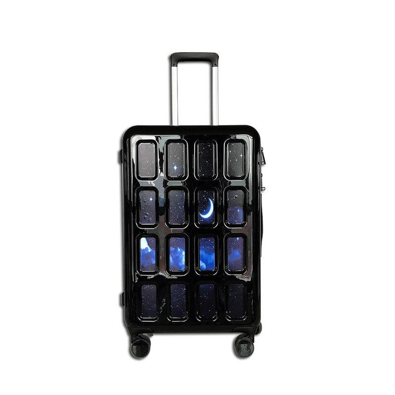 Customized Design ABS Zipper Big Size Luggage – Luggage and ABS Trolley Case price
