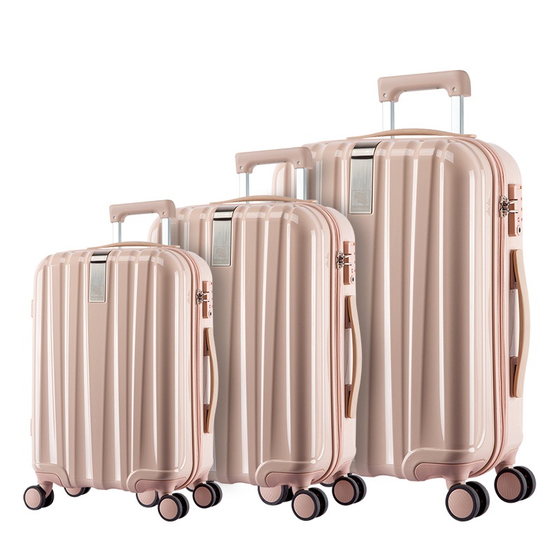 Hanke Custom Trolley Bags Travel Luggage Suitcase Wholesale Hard Shell Travelling Spinner Luggage Sets – Luggage Set and Luggage price