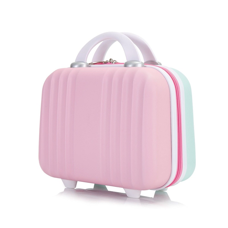 Hard Shell Cosmetic Case Carrying Case Great for Travel. Mini Suitcase That Can Store Toiletries Can Be Fixed on a Trolley Case – Trolley Case and Luggage price