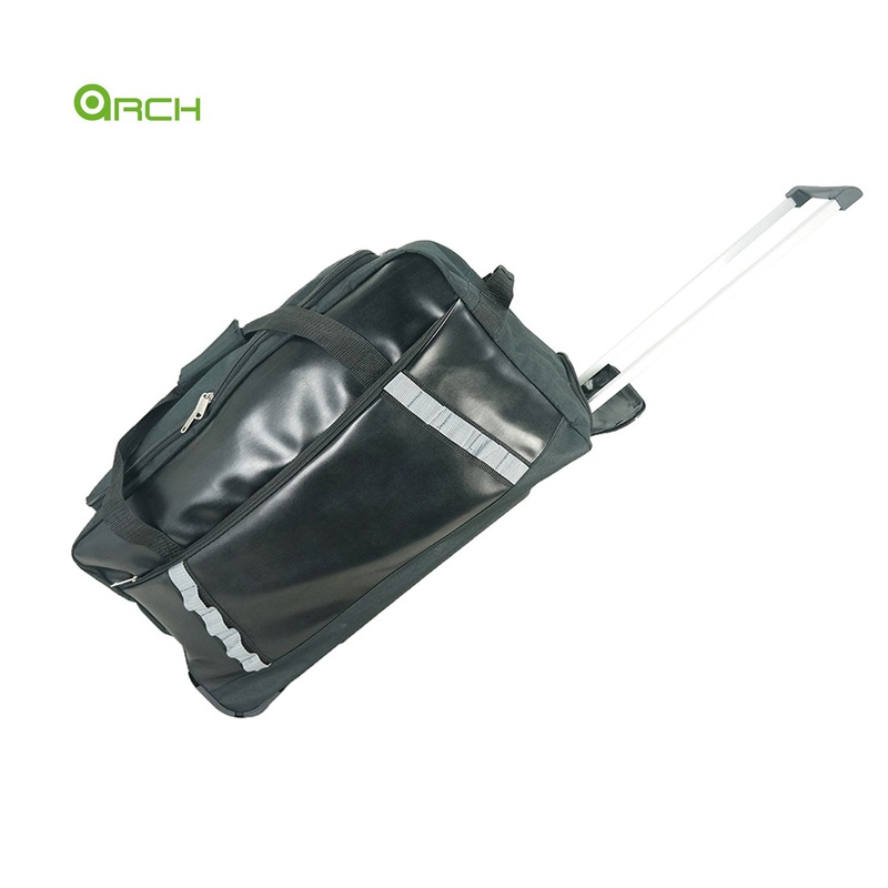 Travel Bag Adventure PU/Polyester Wheeled Duffle Trolley Luggage – Trolley Bag and Luggage Bag price