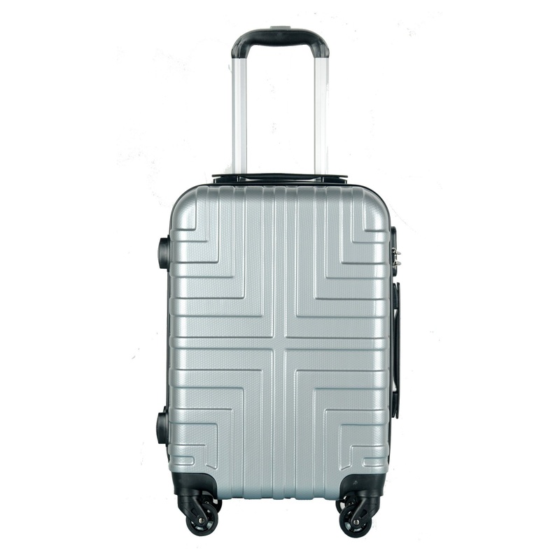 Trendy Luggage Carry on Aluminum Trolley Spinner Travel Suitcase Set – Suitcase and Suitcase Set price