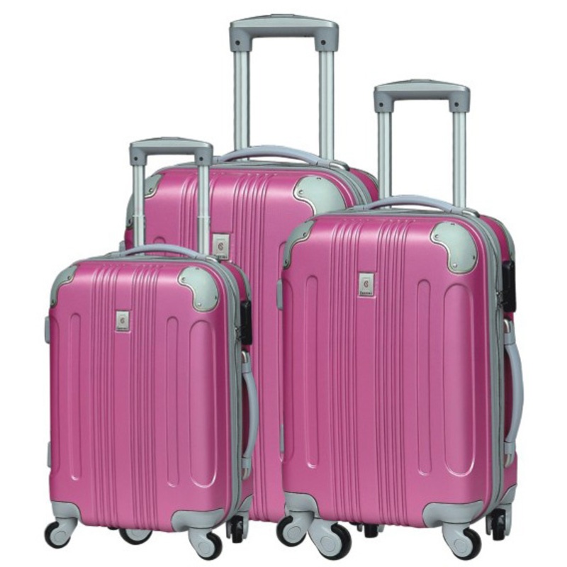 3 in One Set ABS Hard Shell Zipper Luggage Travel Case – Trolley Bag and Trolley Case price