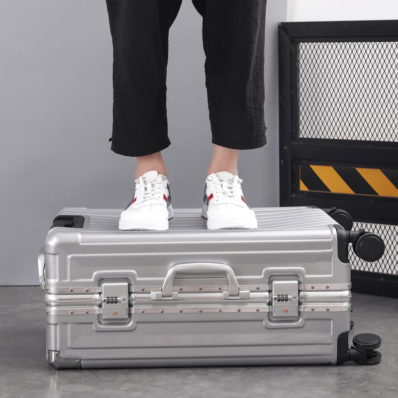 Aluminum Frame Large Capacity Zipper Password Hard Suitcase – Luggage Set and Travel Bag price