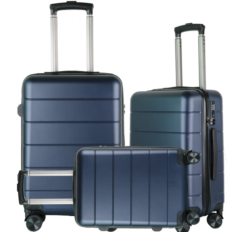 Built-in Tsa Lock 0.8mm Thick Aluminum Trolley Luggage Set Suitcase – Suitcase and Trolley Luggage price