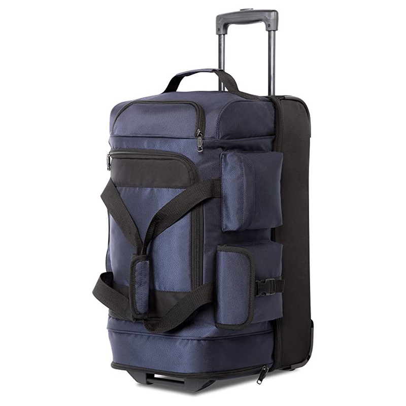 Large Capacity Waterproof Nylon Duffel Rolling Travel Bags for Man – Trolley Bag and Luggage Bag price