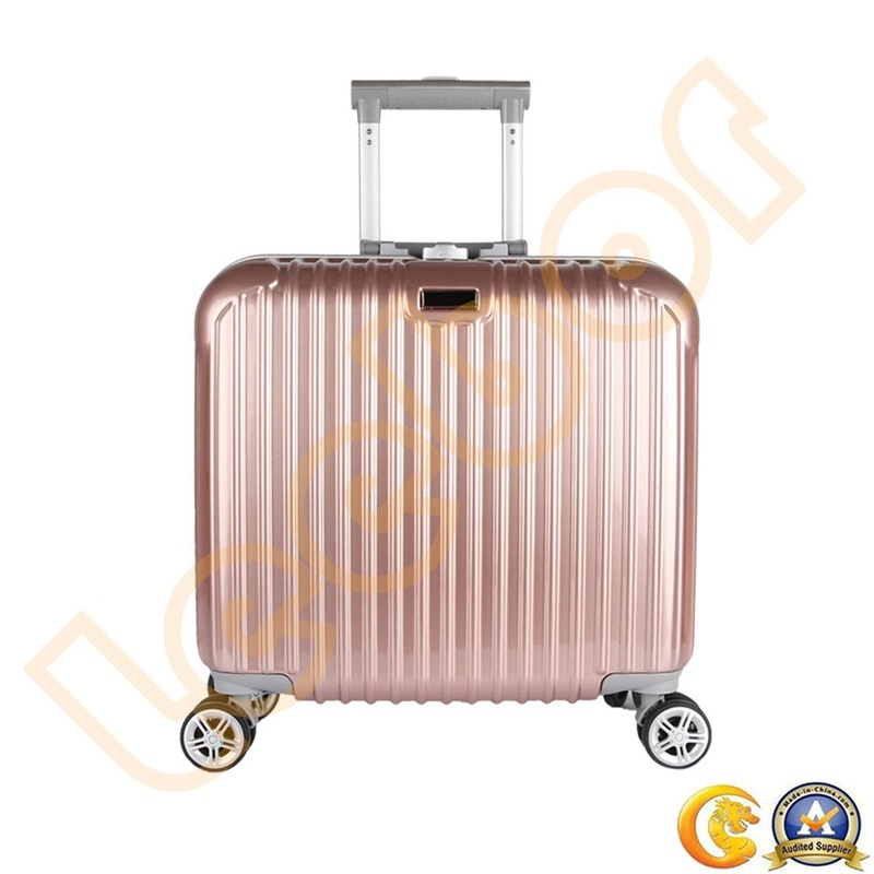 OEM/ODM China Customized 18 Inch Aiplane Suitcase/Luggage with Cup Holder – Trolley Suitcase and Trolley Luggage price