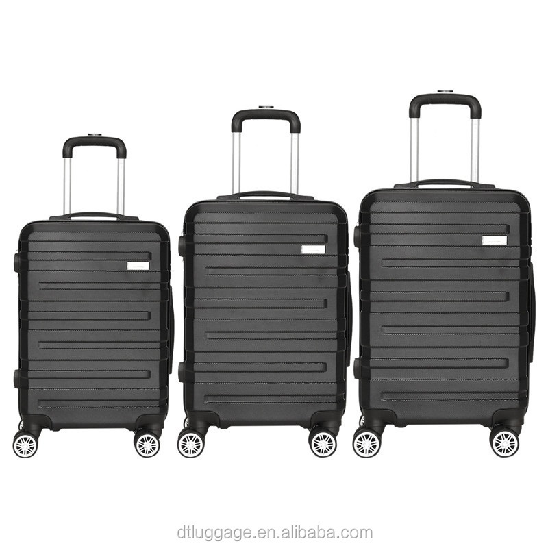 Personalized Sets of 3 PCS Carry-on Travel Trolley Luggage for Wholesale – Suitcase and Trolley Luggage price