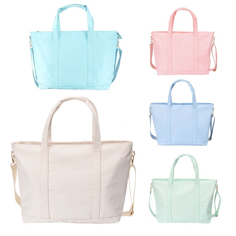 Stoney Clover Luxury Travel Fashion Shopping Bag Crossbody Handbag Personal Letters Patch DIY Nylon Large Tote Bag for Women – Tote Bag and Carry Bag price