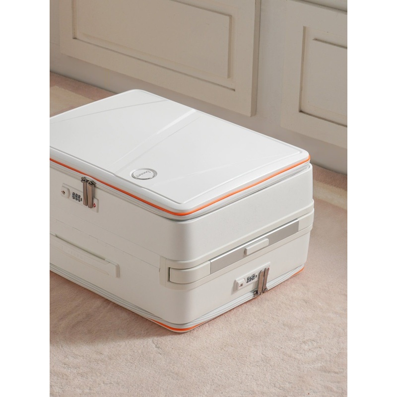 Suitcase 20 25 29 Inch Large Front Open for Fashion Travel Rolling – Hardshell Wide Trolley Luggage and PP Material Large Suitcase price