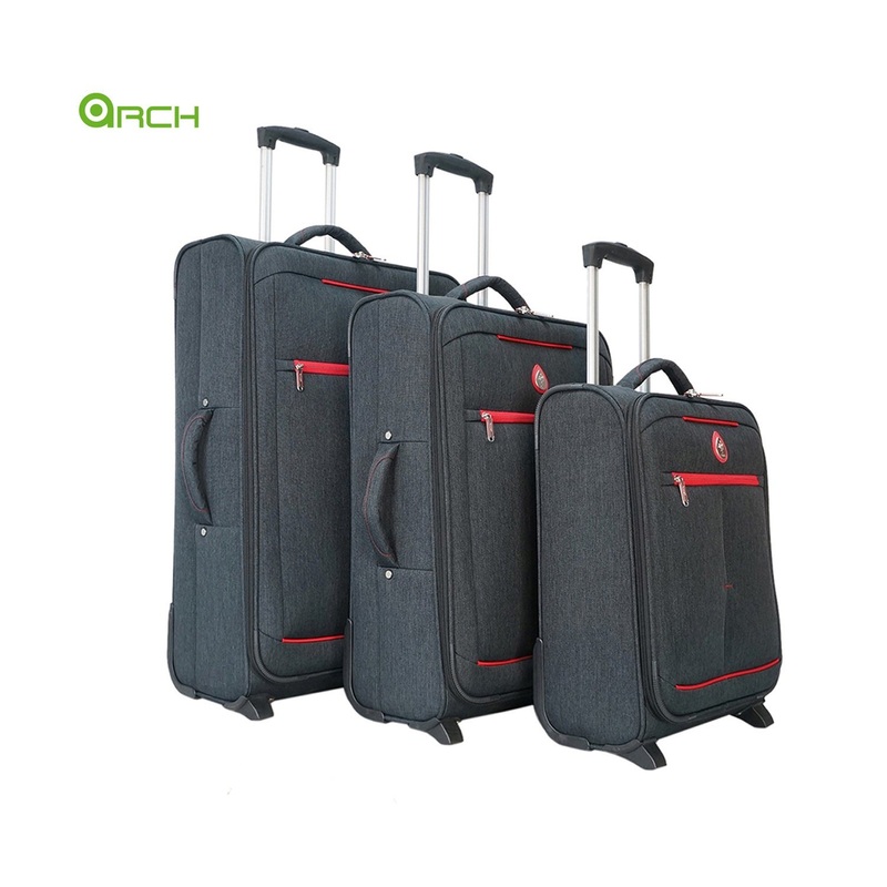 20 24 28 3PCS Set Cheap Price Luggage with in Line Wheels Big Pocket Travel Trolley Suitcase – Luggage Bag and Travel Bag price