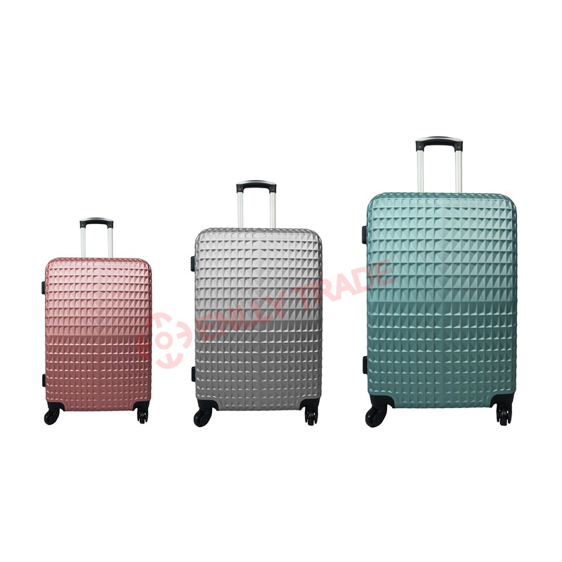 ABS New Material Suitcase Trolley Suitcase in 3PCS (LA421) – Luggage and Trolley Case price