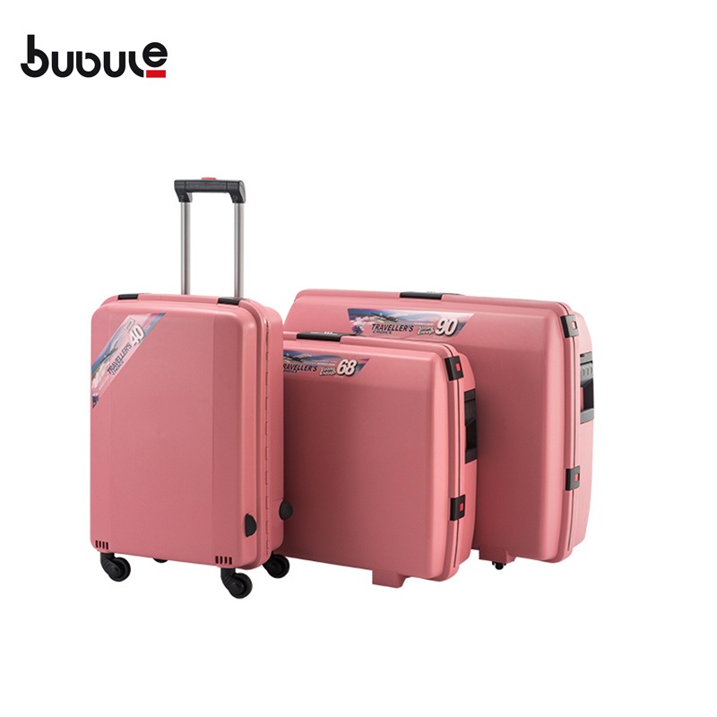 Bubule Slsx Modern Style PP 360 Degree Wheel Rolling Hardshell Luggage – Luggage Suitcases Wholesale and Designer Travel Luggage Sets price