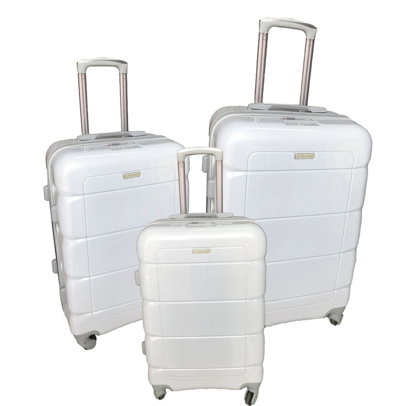 New Design 4 Double Spinner Wheels ABS PC Luggage – Trolley Case and Luggage Bag price