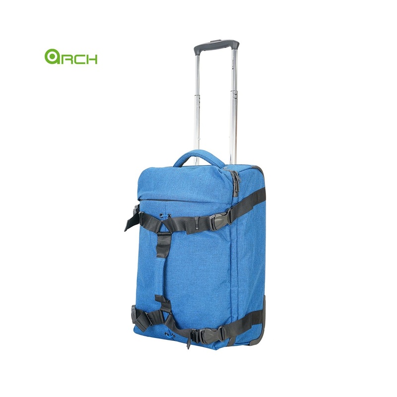 Polyester Travel Trolley Case Durable Carry-on with Front Straps Fg1939co – Trolley Luggage and Luggage Bag price