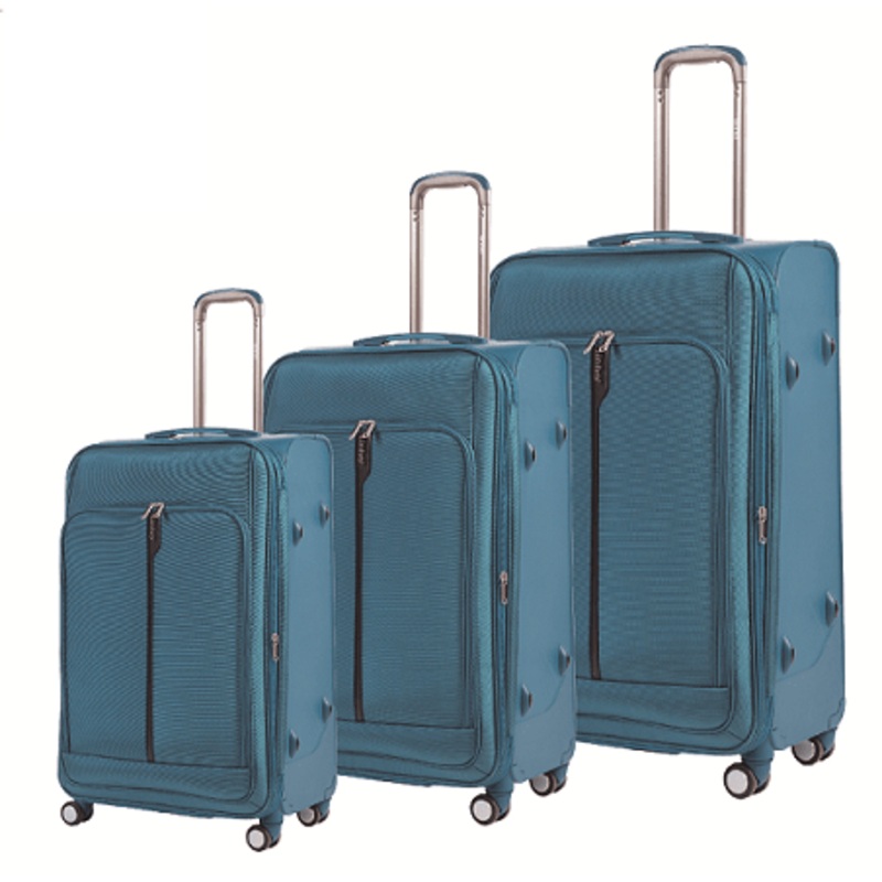 PP Complex Luggage with 1680d Soft Fabric 3 in One Set with Zipper – Trolley Bag and Trolley Case price