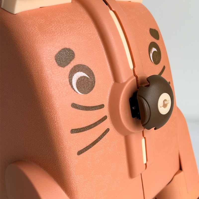 Unisex 19 Inch Portable PP Kids Trolley Luggage Suitcase for Kids Ride on PP Children Luggage with Wheels – Rideable Suitcase and Children Luggage Suitcase price